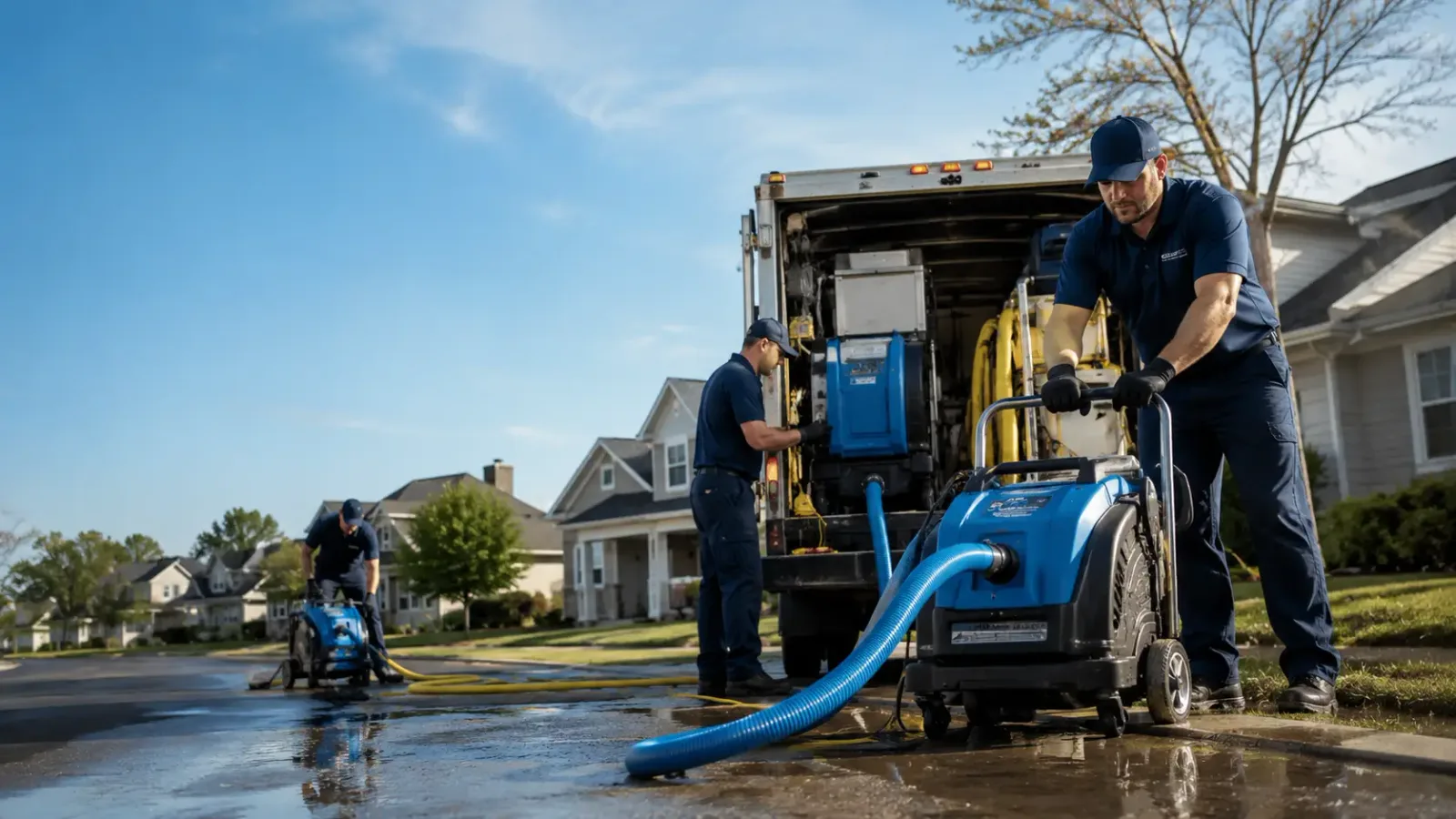 Flood Damage Cleanup in Columbus, KS